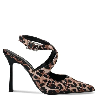 Envie shoes slingback pumps E02-20875-LEOPAR