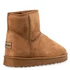 FAUX SHEARLING BOOTIES 20477