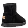 FAUX SHEARLING BOOTIES 20477