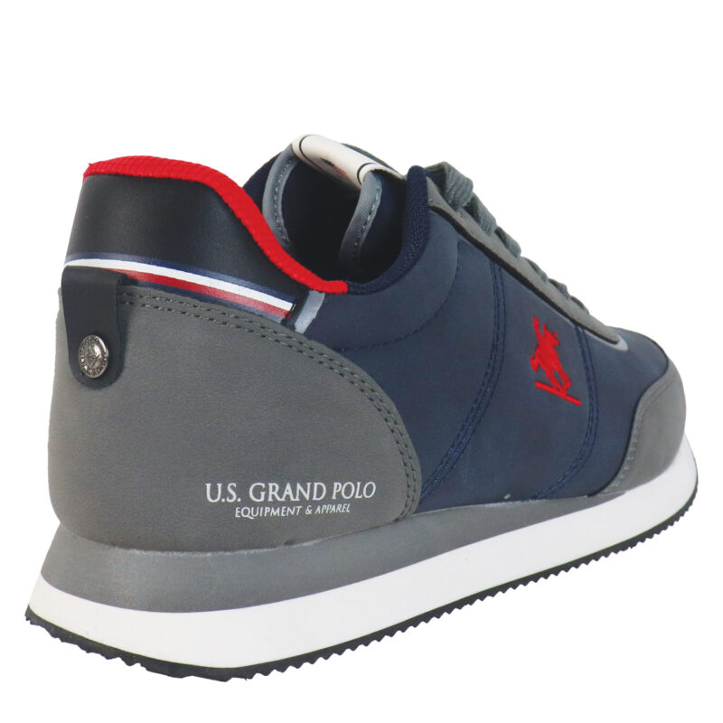 GPM423000 Blue Sneakers με κορδόνι U.S.GRAND POLO