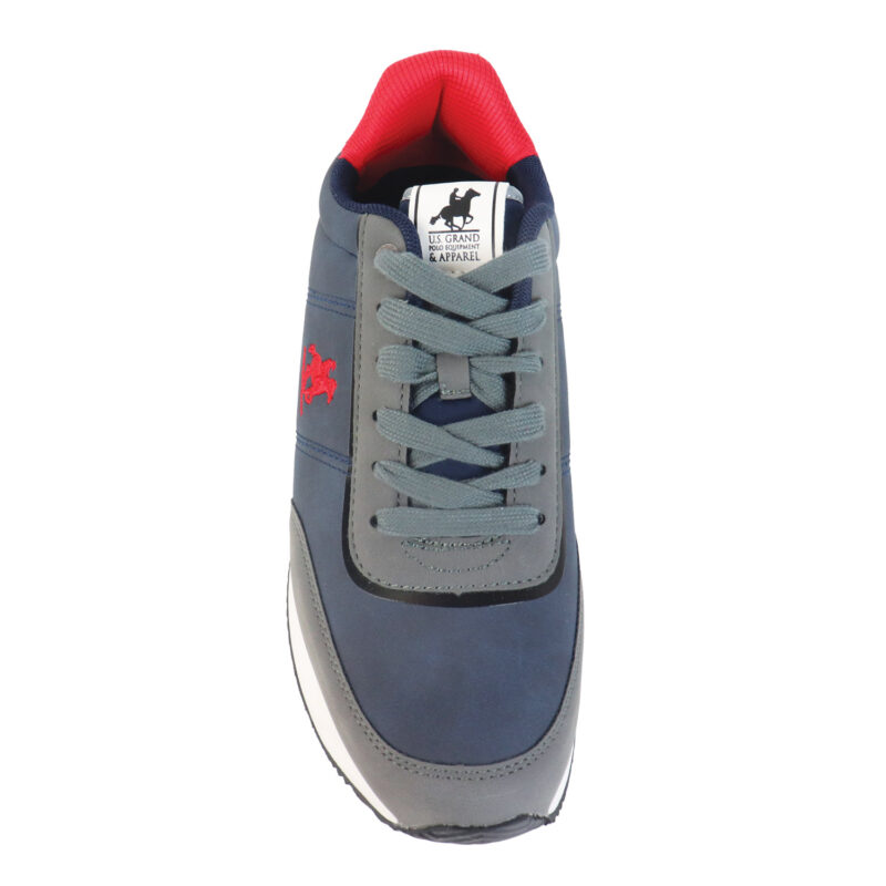 GPM423000 Blue Sneakers με κορδόνι U.S.GRAND POLO