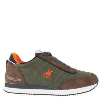 GPM423000 Green Sneakers με κορδόνι U.S.GRAND POLO