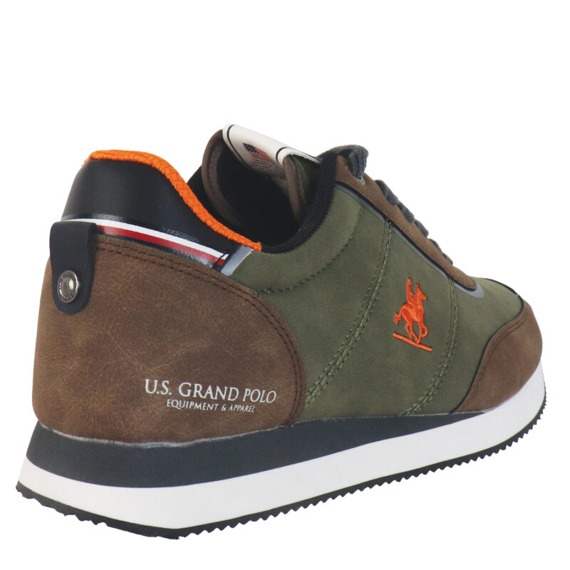 GPM423000 Green Sneakers με κορδόνι U.S.GRAND POLO