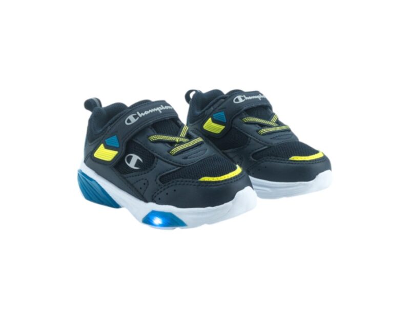 Champion S32777-BS502 Kids Boys Wave B Ps Low Cut Shoes Navy