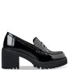 V57-20378-34 PLATFORM HEEL LOAFERS