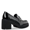 V57-20378-34 PLATFORM HEEL LOAFERS