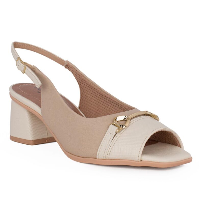 Piccadilly 715023-9 peep toe nude