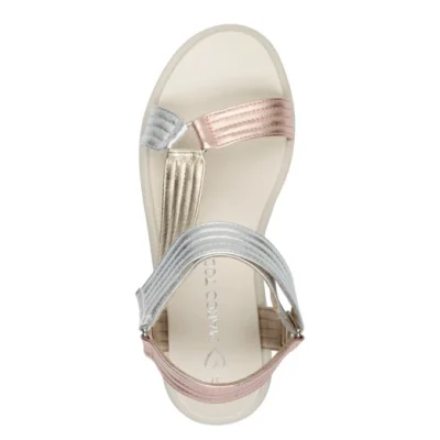 Marco Tozzi 2-28402-Mettalic Sandals