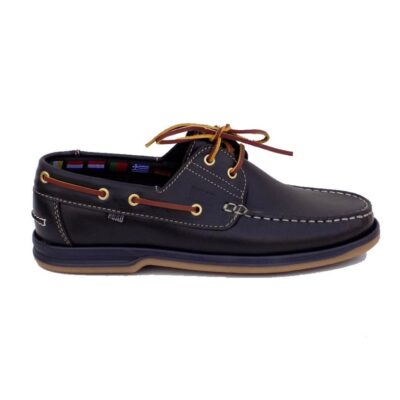 On the Road 10113 Δερμάτινα Ανδρικά Boat Shoes σε Μπλε Χρώμα