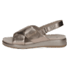 Sandals  Caprice 9-28208-44 341 taupe metallic
