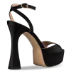 ENVIE 21871 PLATFORM HEEL SANDALS BLACK