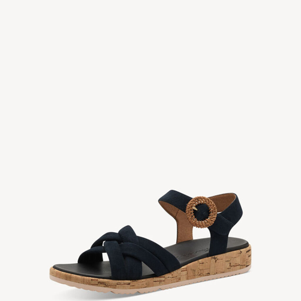 Tamaris Sandals 1-28129-44-805 NAVY