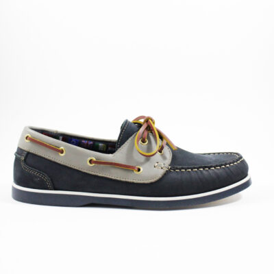 Ανδρικά δερμάτινα boat casual 211 leather grey