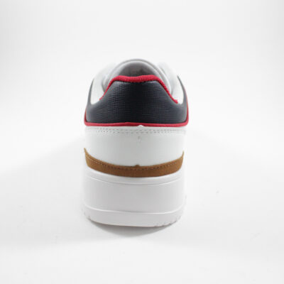 GPM514303 white sneakers με κορδόνι U.S.GRAND POLO