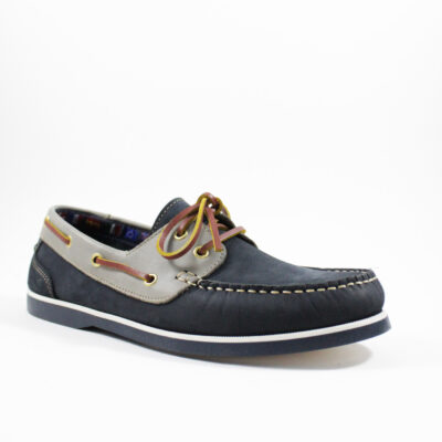Ανδρικά δερμάτινα boat casual 211 leather grey