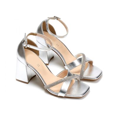 Beatris 1630 heels silver