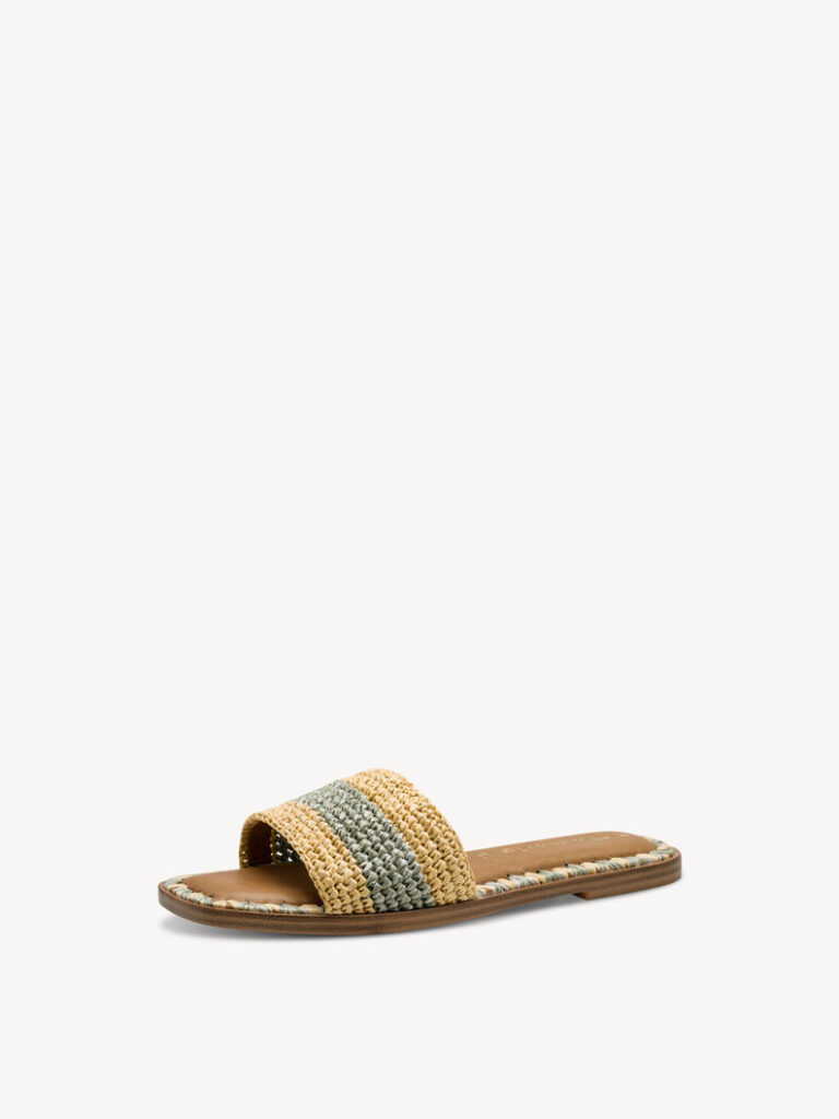 Tamaris Flat Sandal 1-27117-44 761 Olive Comb