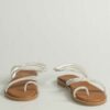 Leather flat sandals 1100