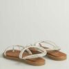 Leather flat sandals 1100