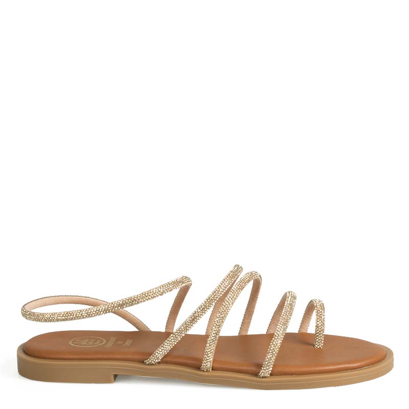 Leather flat sandals 1100 (Αντιγραφή)