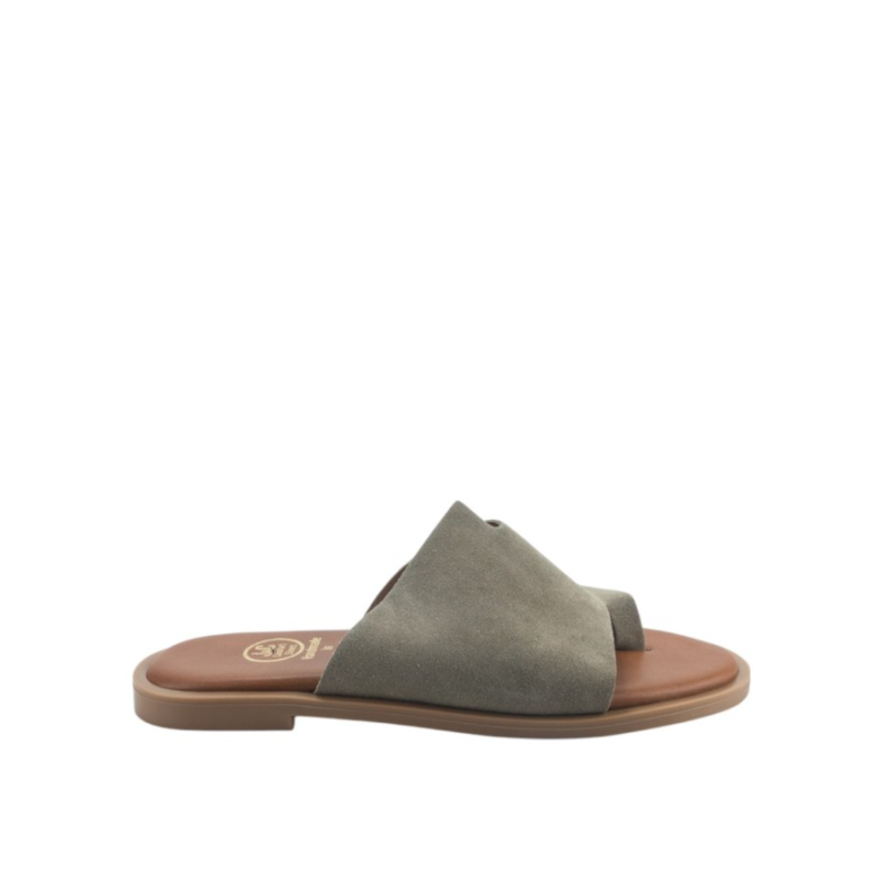 Leather flat sandals 1132