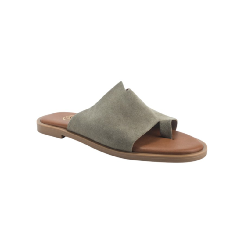 Leather flat sandals 1132