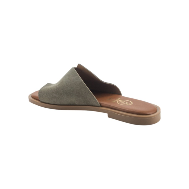 Leather flat sandals 1132