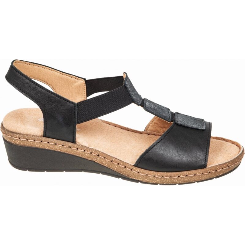 Adams Flex anatomic sandals 591-25013 black