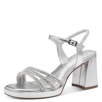 Tamaris Sandal 1-28355-44 919 SILVER GLAM