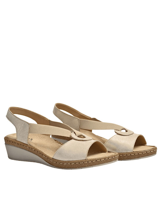 Adams Flex anatomic sandals 591-25036-024 gold