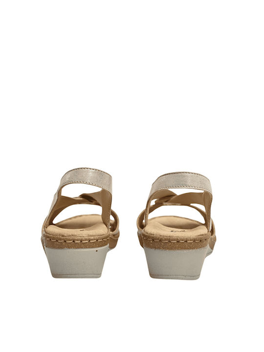 Adams Flex anatomic sandals 591-25036-024 gold