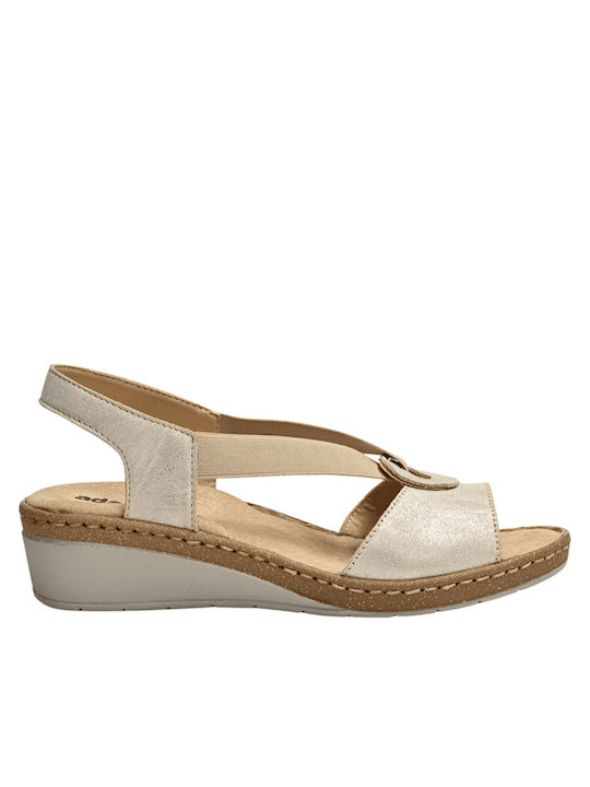 Adams Flex anatomic sandals 591-25036-024 gold