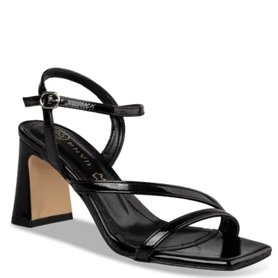 MID-HEEL SANDALS 21781 BLACK