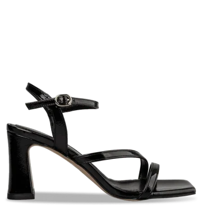 MID-HEEL SANDALS 21781 BLACK
