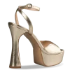 ENVIE 21871 PLATFORM HEEL SANDALS GOLD
