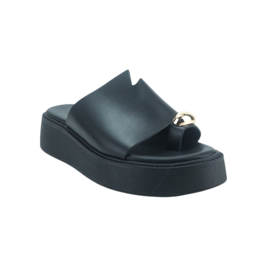 Women leather flatforms 1402