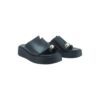 Women leather flatforms 1402