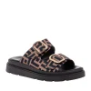 Flat sandals 4525 brown