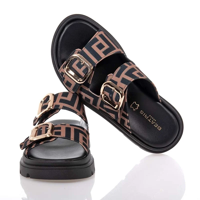 Flat sandals 4525 brown