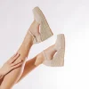 Womens Platforms-Espadrilles OM6616