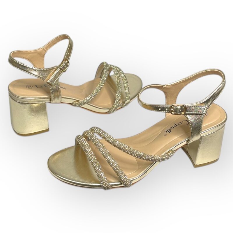 La Coquette mid heel sandals s20078a