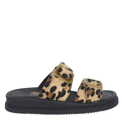 Leather flatform sandals 1809
