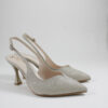 Beatris pumps-mules 803 silver (Αντιγραφή)