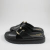 Flatform sandals 4565 black