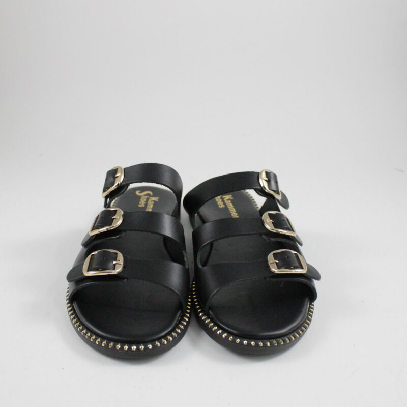 Flat sandals 165 black