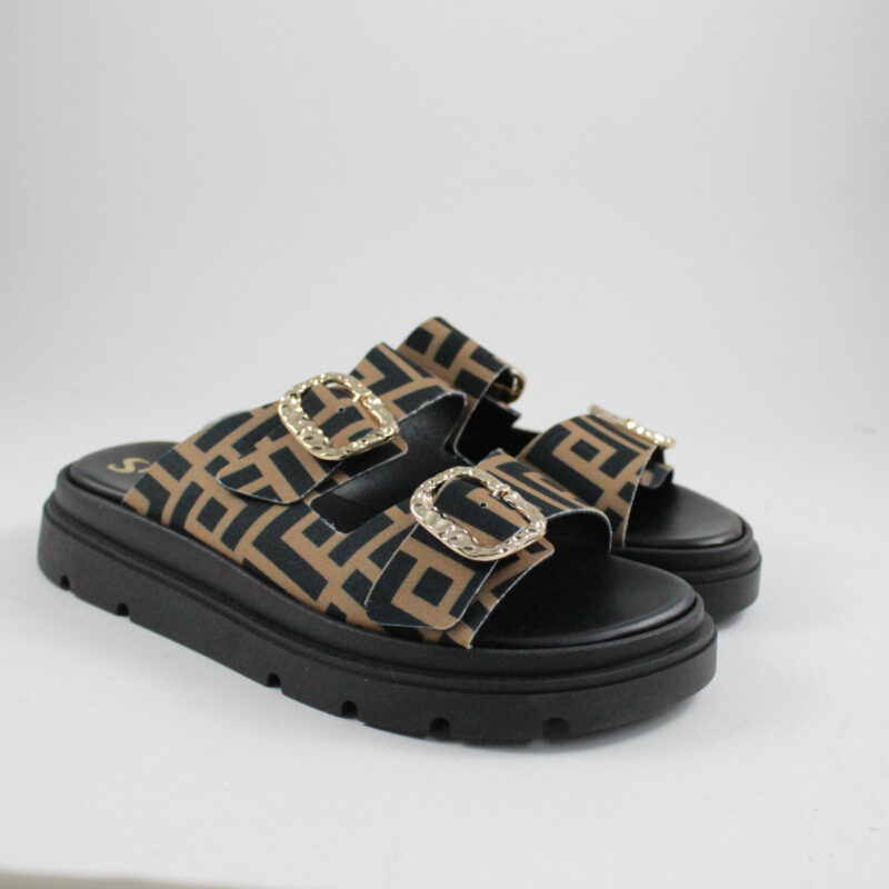 Flat sandals 4525 brown