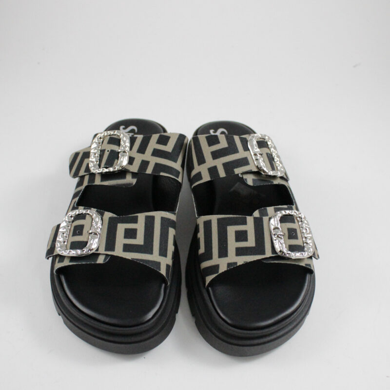 Flat sandals 4525 brown (Αντιγραφή)