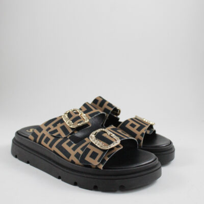 Flat sandals 4525 brown