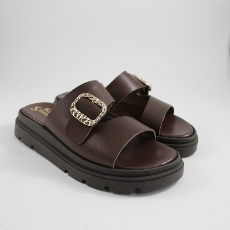 Flatform sandals 247 brown