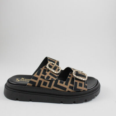 Flat sandals 4525 brown